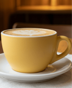 Coffee at ndian veg cafe in Amleshwar